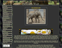 Tablet Screenshot of elefanten-welt.de